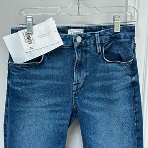 Frame Sz 27 Le Crop Mini Boot Cut Mid-Rise Jeans